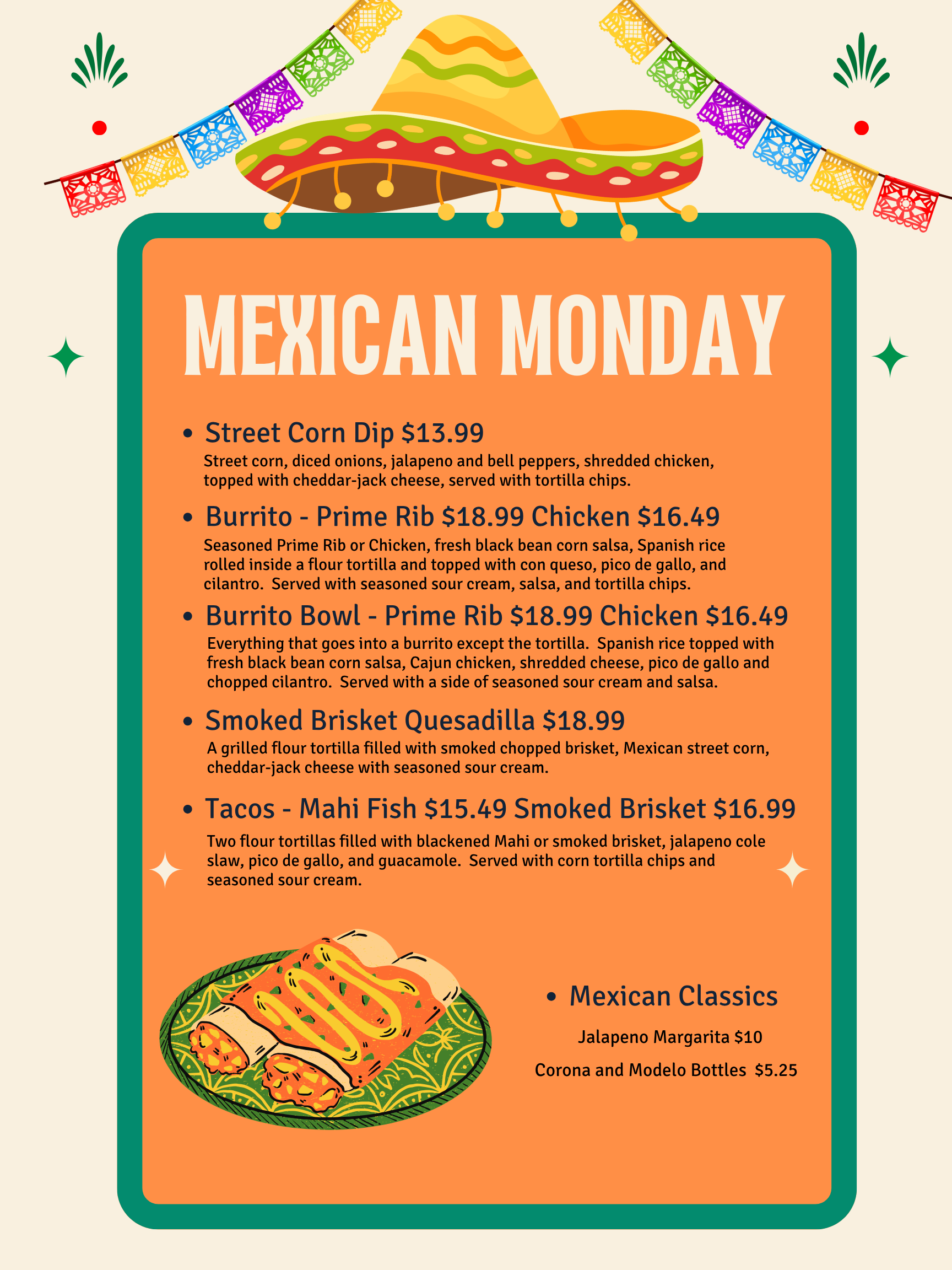 Mexican Monday Side Door Saloon Petoskey Mexican Monday Side Door Saloon Petoskey